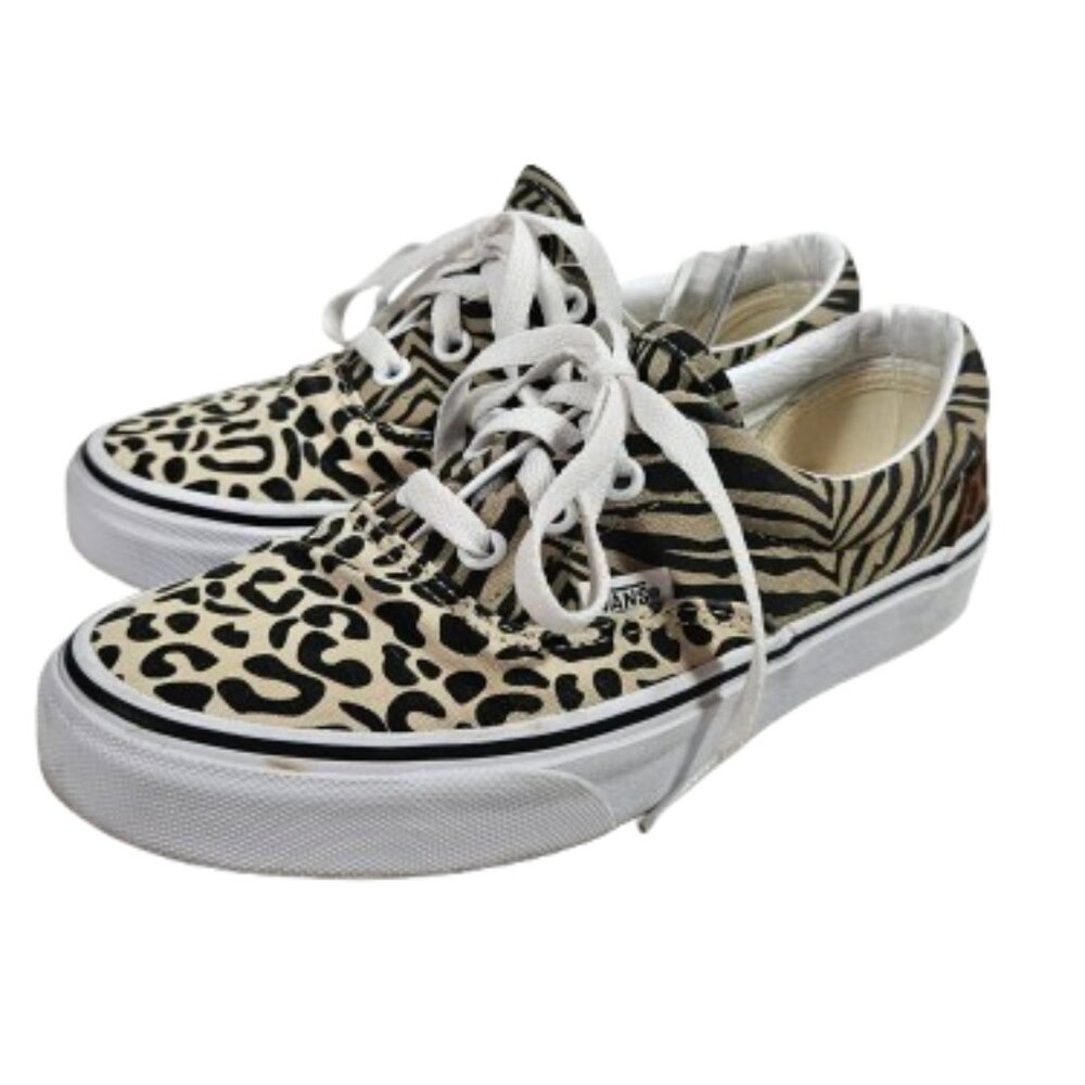 Vans Era Safari Animal Print Sneakers Men Size 3.5 Women's 5 Multicolor Unisex